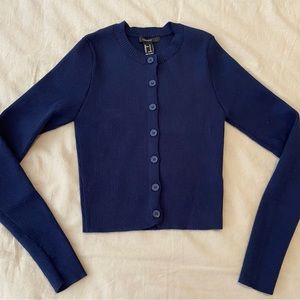 Forever 21 Blue Cardigan